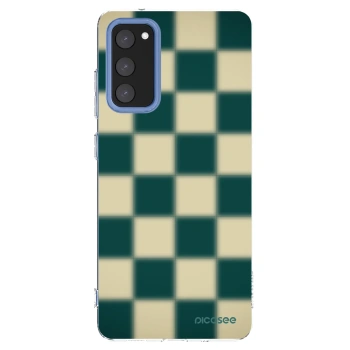Picasee silikonska prozirna maskica za Samsung Galaxy S20 FE - Shadow Chess
