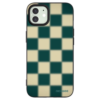 Picasee crna silikonska maskica za Apple iPhone 12 Pro - Shadow Chess
