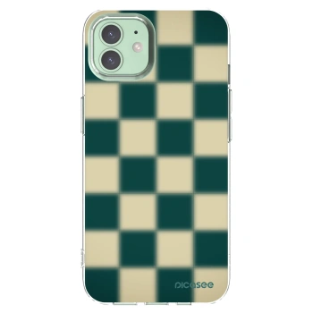Picasee silikonska prozirna maskica za Apple iPhone 12 Pro - Shadow Chess