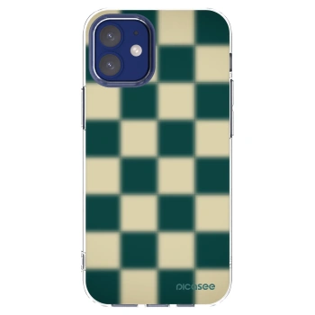 Picasee silikonska prozirna maskica za Apple iPhone 12 mini - Shadow Chess