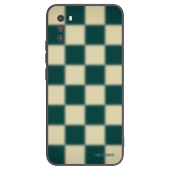 Picasee crna silikonska maskica za Xiaomi Poco M3 - Shadow Chess
