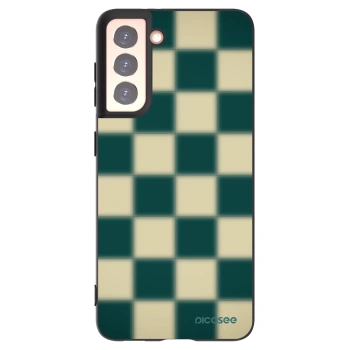 Picasee crna silikonska maskica za Samsung Galaxy S21 5G G991B - Shadow Chess