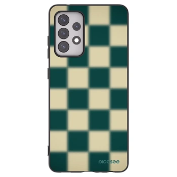 Picasee crna silikonska maskica za Samsung Galaxy A52 5G A525F - Shadow Chess
