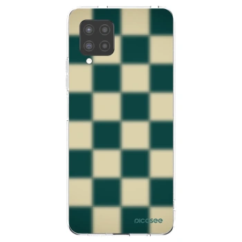 Picasee silikonska prozirna maskica za Samsung Galaxy A42 A426B - Shadow Chess