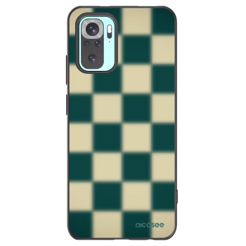 Picasee crna silikonska maskica za Xiaomi Redmi Note 10 Pro - Shadow Chess