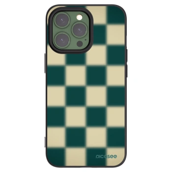 Picasee crna silikonska maskica za Apple iPhone 13 Pro - Shadow Chess