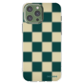 Picasee silikonska prozirna maskica za Apple iPhone 13 Pro Max - Shadow Chess