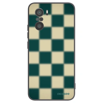 Picasee crna silikonska maskica za Xiaomi Poco F3 - Shadow Chess