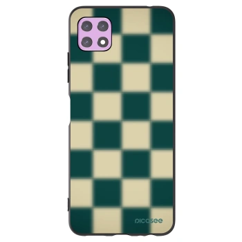 Picasee crna silikonska maskica za Samsung Galaxy A22 A226B 5G - Shadow Chess