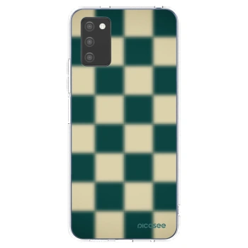 Picasee silikonska prozirna maskica za Samsung Galaxy A02s A025G - Shadow Chess