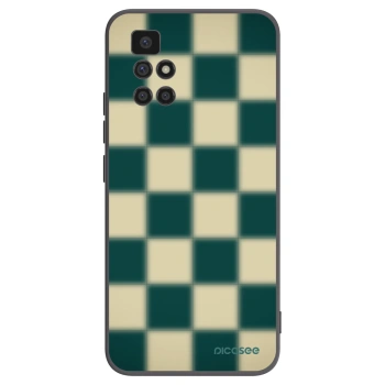 Picasee crna silikonska maskica za Xiaomi Redmi 10 - Shadow Chess