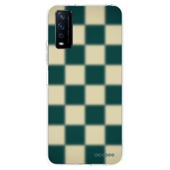 Picasee silikonska prozirna maskica za Vivo Y11s - Shadow Chess
