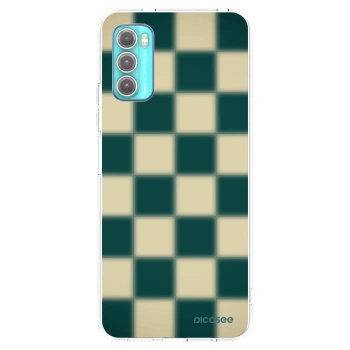 Picasee silikonska prozirna maskica za Motorola Moto G60 - Shadow Chess