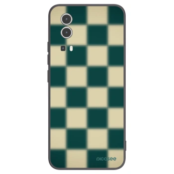 Picasee crna silikonska maskica za Vivo Y72 5G - Shadow Chess