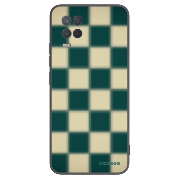Picasee crna silikonska maskica za Realme 8 5G - Shadow Chess