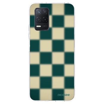 Picasee silikonska prozirna maskica za Realme 8 5G - Shadow Chess