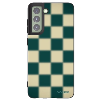 Picasee crna silikonska maskica za Samsung Galaxy S21 FE 5G - Shadow Chess