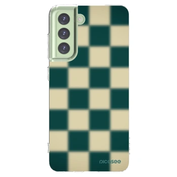 Picasee silikonska prozirna maskica za Samsung Galaxy S21 FE 5G - Shadow Chess