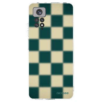 Picasee silikonska prozirna maskica za Xiaomi Redmi Note 11S 4G - Shadow Chess