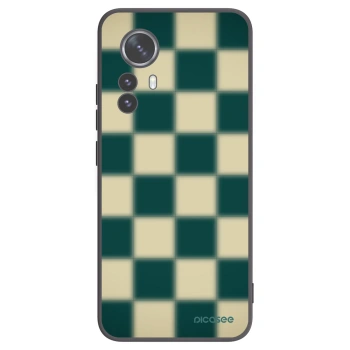 Picasee crna silikonska maskica za Xiaomi 12 Pro - Shadow Chess