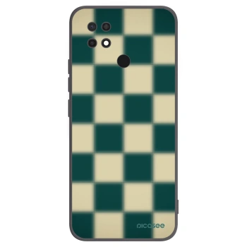 Picasee crna silikonska maskica za Xiaomi Redmi 10C - Shadow Chess