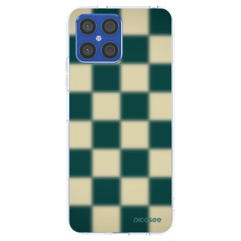 Picasee silikonska prozirna maskica za Honor X8 4G - Shadow Chess
