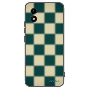Picasee crna silikonska maskica za Vivo Y01 - Shadow Chess