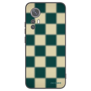 Picasee crna silikonska maskica za Xiaomi 12X - Shadow Chess