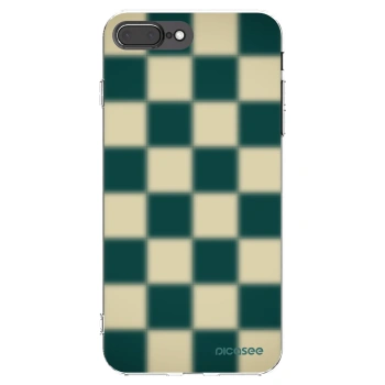 Picasee silikonska prozirna maskica za Apple iPhone 8 Plus - Shadow Chess