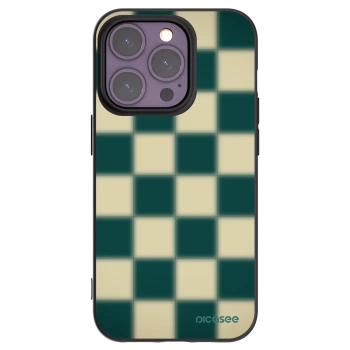 Picasee crna silikonska maskica za Apple iPhone 14 Pro - Shadow Chess