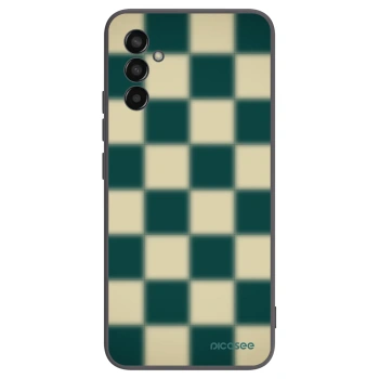 Picasee crna silikonska maskica za Samsung Galaxy M13 M135F - Shadow Chess