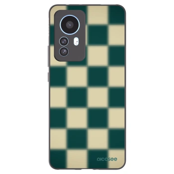 Picasee crna silikonska maskica za Xiaomi 12T - Shadow Chess