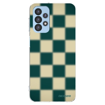 Picasee silikonska prozirna maskica za Samsung Galaxy A23 A235F 4G - Shadow Chess