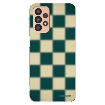 Picasee silikonska prozirna maskica za Samsung Galaxy A23 A236B 5G - Shadow Chess