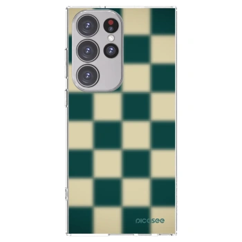 Picasee silikonska prozirna maskica za Samsung Galaxy S23 Ultra 5G - Shadow Chess