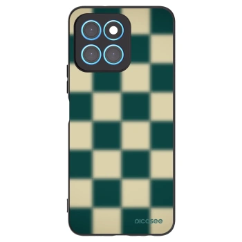 Picasee crna silikonska maskica za Honor X6 - Shadow Chess