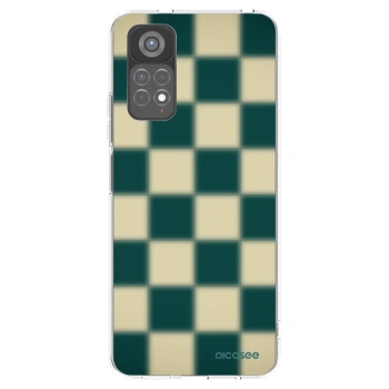 Picasee silikonska prozirna maskica za Xiaomi Redmi Note 11S 5G - Shadow Chess
