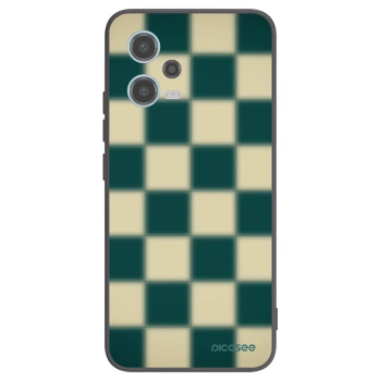 Picasee crna silikonska maskica za Xiaomi Redmi Note 12 5G - Shadow Chess