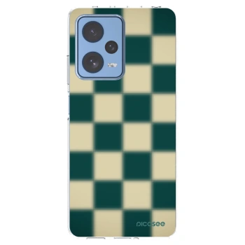 Picasee silikonska prozirna maskica za Xiaomi Redmi Note 12 Pro 5G - Shadow Chess