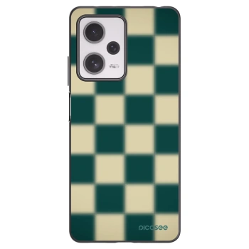 Picasee crna silikonska maskica za Xiaomi Redmi Note 12 Pro+ 5G - Shadow Chess