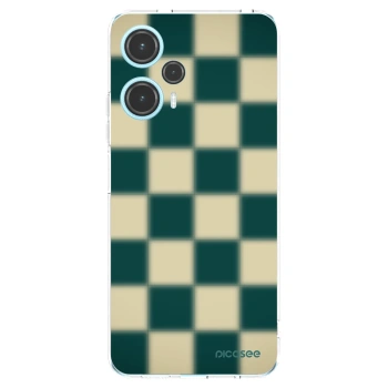 Picasee silikonska prozirna maskica za Xiaomi Poco F5 - Shadow Chess