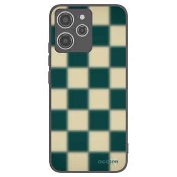 Picasee crna silikonska maskica za Xiaomi Redmi 12 4G - Shadow Chess