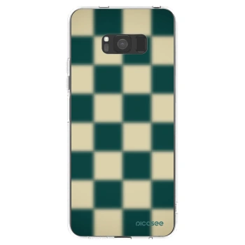 Picasee silikonska prozirna maskica za Samsung Galaxy S8 G950F - Shadow Chess