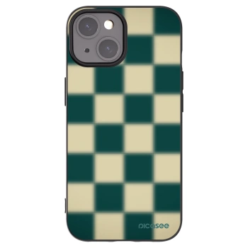 Picasee crna silikonska maskica za Apple iPhone 15 - Shadow Chess