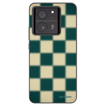 Picasee crna silikonska maskica za Xiaomi 13T Pro - Shadow Chess