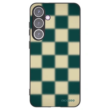 Picasee crna silikonska maskica za Samsung Galaxy S24+ S926B 5G - Shadow Chess