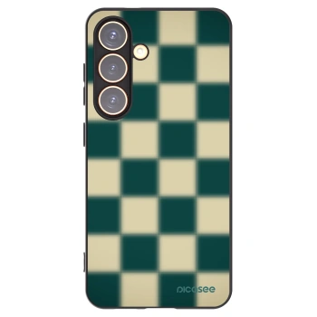 Picasee crna silikonska maskica za Samsung Galaxy S24 S921B 5G - Shadow Chess