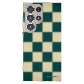 Picasee silikonska prozirna maskica za Samsung Galaxy S24 Ultra S928B 5G - Shadow Chess