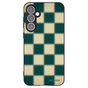 Picasee crna silikonska maskica za Samsung Galaxy S23 FE S711B - Shadow Chess