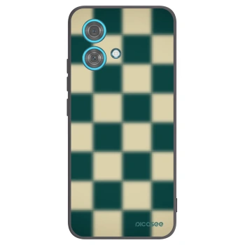 Picasee crna silikonska maskica za Motorola Edge 40 Neo - Shadow Chess